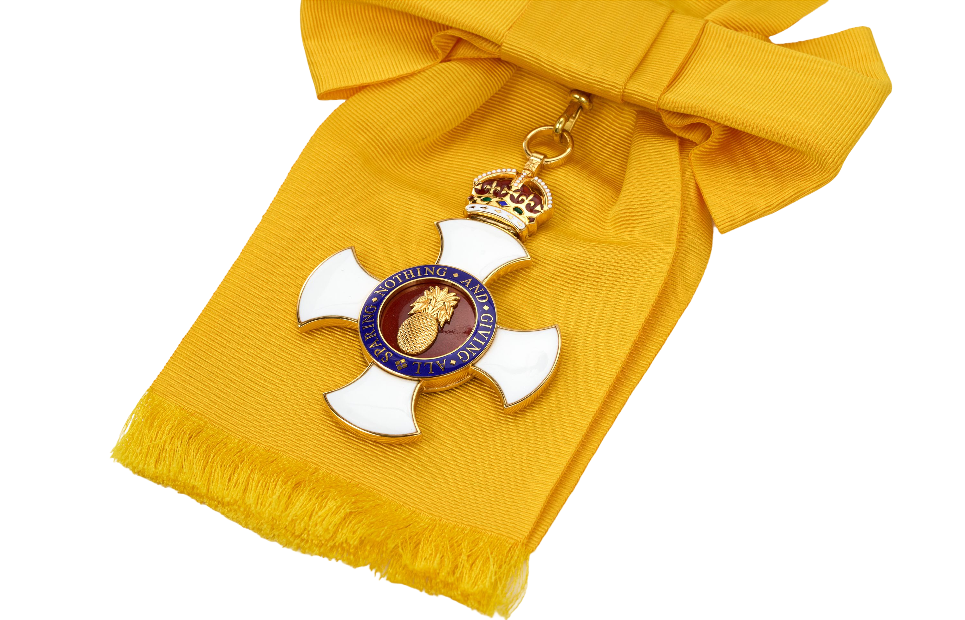 Order of the Pineapple Grand Cross on Gold Sash
